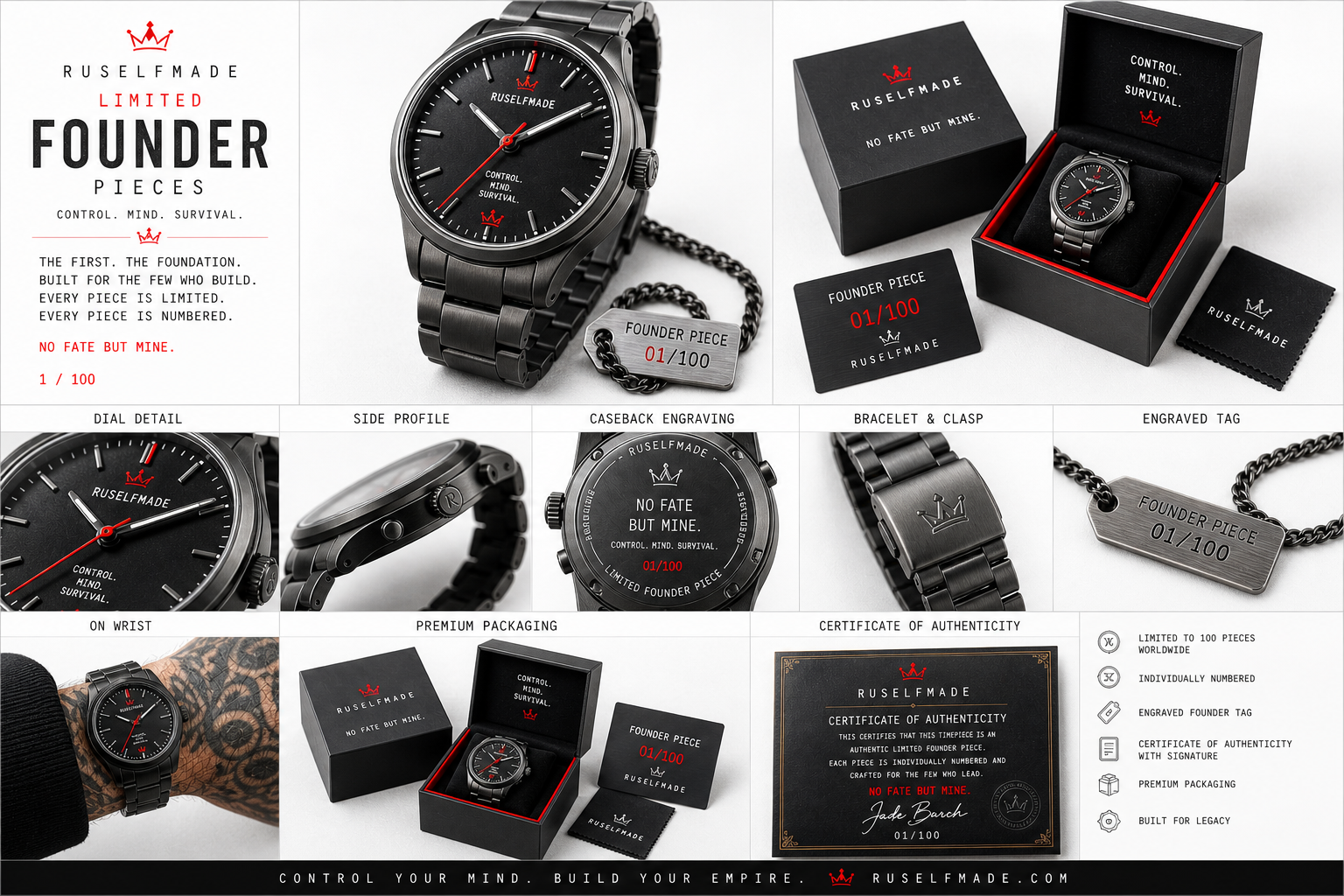 RuSelfMade Limited Founder Watch